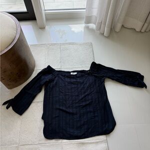 Bailey 44 Black Off-Shoulder Blouse